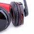 V8 1 Bluetooth compatible  Gaming  Headset Built in Microphone Rechargeable Lithium Battery Wireless Earphone Headphone For Phones Tablet Pc Mp3 Black red