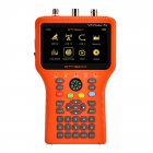 V8 Finder Pro Dvb-s2 T2 C Ahd Atsc Hd Star Finder Satellite Finder Meter T2 Terrestrial Meter Spectrum Analyzer UK Plug