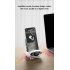 V8 Wireless Fast Charging Charger Stand Holder Unique Mini Chair Shape Ergonomic Mobile Phone Desktop Station White