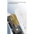 V8 Wireless Fast Charging Charger Stand Holder Unique Mini Chair Shape Ergonomic Mobile Phone Desktop Station White
