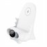 V8 Wireless Fast Charging Charger Stand Holder Unique Mini Chair Shape Ergonomic Mobile Phone Desktop Station White