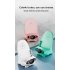 V8 Wireless Fast Charging Charger Stand Holder Unique Mini Chair Shape Ergonomic Mobile Phone Desktop Station White
