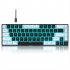 V800 Mechanical Gaming Keyboard LED Backlit Compact 68 Keys Mini Wired Office Keyboard Black White