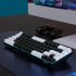 V800 Mechanical Gaming Keyboard LED Backlit Compact 68 Keys Mini Wired Office Keyboard Black White