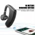 V9 Bluetooth Headset Wireless Hands free Noise Control Stereo Music Earphone With Microphone black