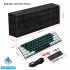 V900 Gaming Keyboard 61 Keys Wired Computer Keyboard With Colorful LED Backlight Keyboard For Laptop PC Tablet White black blue light