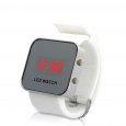 Mirror LED Watch with Rubber Strap