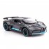 VB32603 1 Alloy Sports Car Model Ornaments Simulation Diecast Car With Sound Light For Kids Birthday Christmas Gifts green