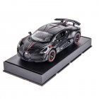 VB32603-1 Alloy Sports Car Model Ornaments Simulation Diecast Car With Sound Light For Kids Birthday Christmas Gifts black