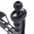 VELEDGE Dual Handheld Stabilizer Diving Underwater Camera Housings Tray Grip Waterproof with Double Handle  black