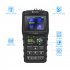 VF 6800P Satellite Finder Digital Meter with 2 4 Inch Tft Color Lcd Screen for Dvb T2 Dvbs2 Dvbc Black US Plug