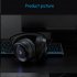 VH500C Gaming Headset Virtual 7 1 Surround Sound Headphone RGB Led Light 50mm Driver Unit With Mic Black
