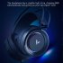 VH500C Gaming Headset Virtual 7 1 Surround Sound Headphone RGB Led Light 50mm Driver Unit With Mic Black