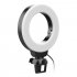 VIJIM CL06 Led Ring Light With Clip Fill Light Online Meeting Conference Light Mini 4  black
