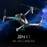 VISUO ZEN K1 Brush less Dual Camera Optical Flow HD Zoom 4K Drone Folding Aerial Camera Quadcopter with Storage Bag Single battery