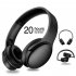 VJ901 Wireless Headphones Over Ear Wireless Headphones Foldable Lightweight Headset With TF Card Mode silver