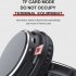 VJ901 Wireless Headphones Over Ear Wireless Headphones Foldable Lightweight Headset With TF Card Mode silver