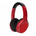 VJ901 Wireless Headphones Over Ear Wireless Headphones Foldable Lightweight Headset With TF Card Mode red