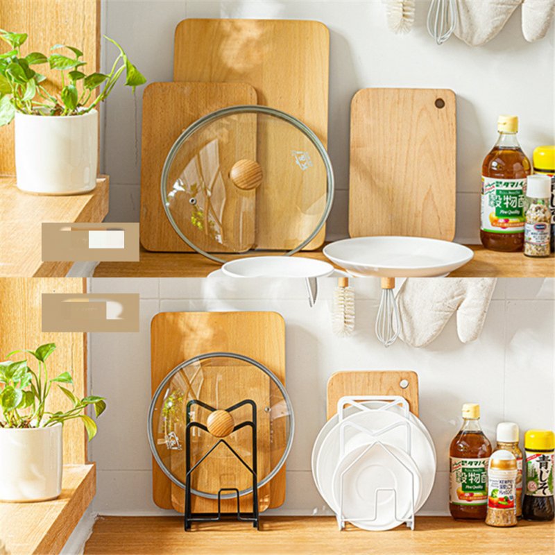 Multifunctional Cutting  Board  Rack Kitchen Tableware Holder Household Organizer 