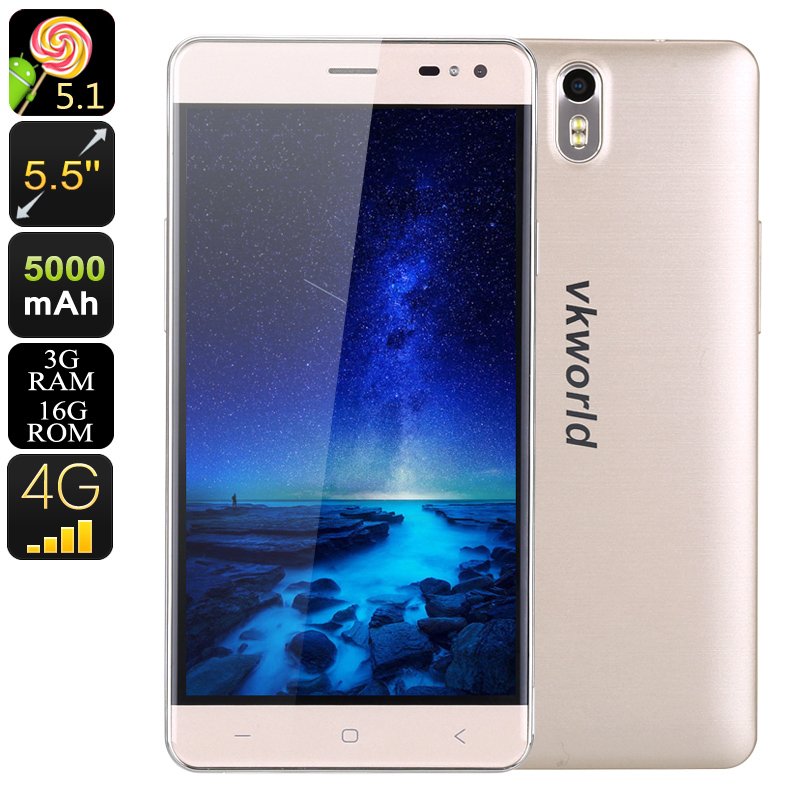 Android Phone VK World G1(Gold)