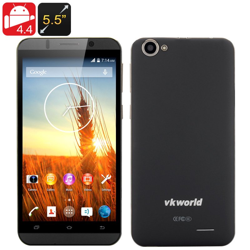 VKWORLD VK700 5.5 Inch Smartphone (Black)