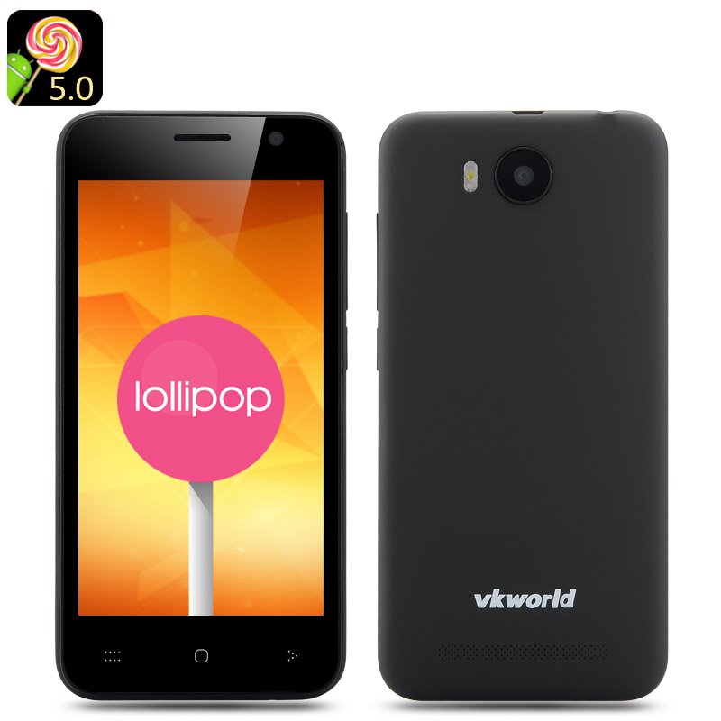 VKWorld VK2015 Android 5.0 Smartphone (Black)