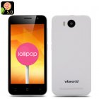 VKWorld VK2015 Android 5 0 Smartphone with stylish thin body has Quad Core CPU  1GB of RAM and 4 5 inch screen  There are also two SIM card slots