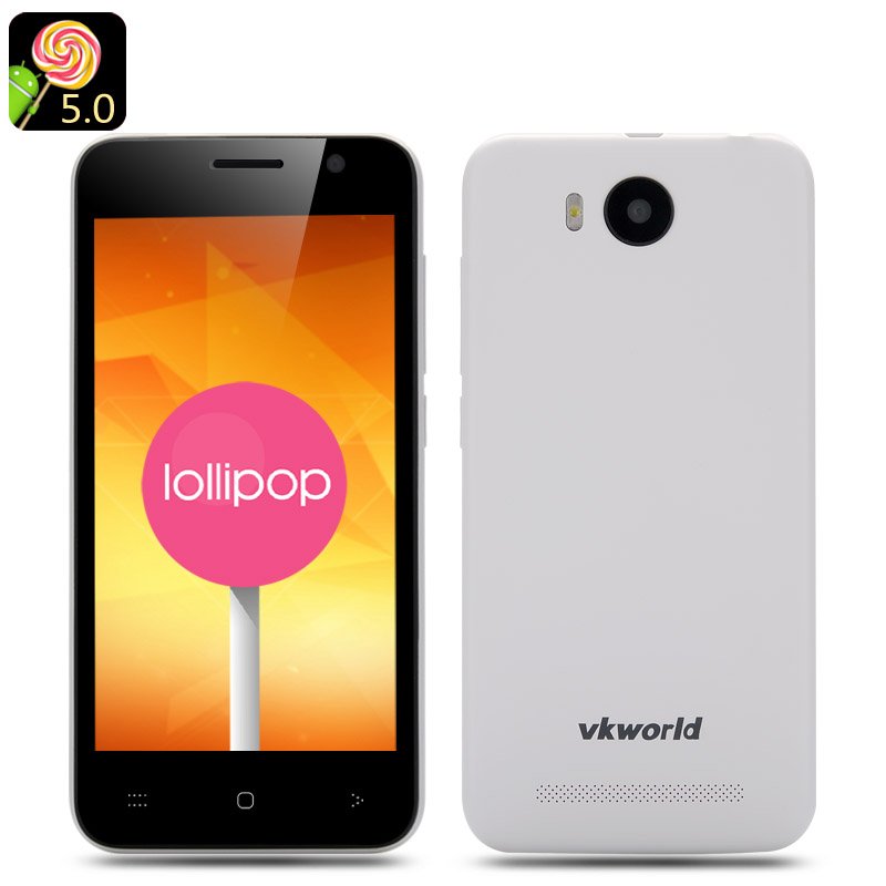 VKWorld VK2015 Android 5.0 Phone (White)