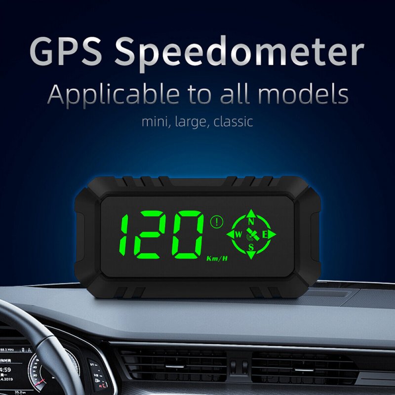 G7 Car Hud GPS Head Up Display Projector Digital Overspeed Warning Alarm 