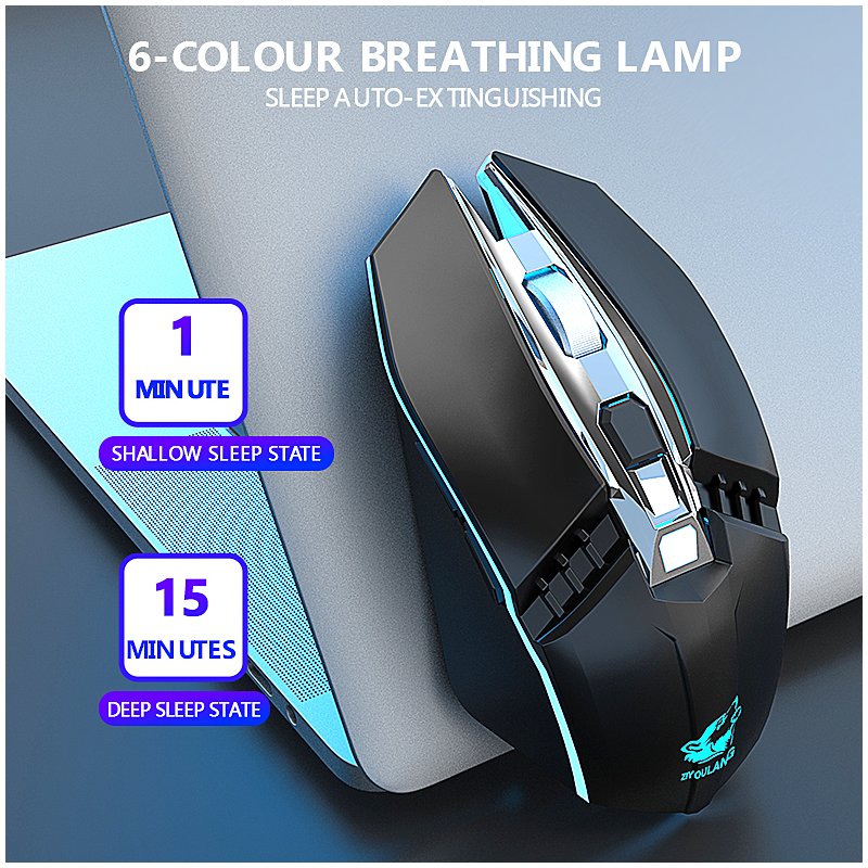 X5 Wireless Gaming Mouse Rechargeable 500mAh Battery Bluetooth 3.0+5.0+2.4G Wireless Optical Mice Adjustable DPI Levels for Laptop PC Mac 