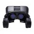 VR Glasses Smart Virtual Reality Glasses Helmet 4k Movie Panoramic Lenses Compatible for IOS Android J20