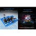 VR Glasses Smart Virtual Reality Glasses Helmet 4k Movie Panoramic Lenses Compatible for IOS Android J20 y1 Black
