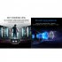 VR Glasses Smart Virtual Reality Glasses Helmet 4k Movie Panoramic Lenses Compatible for IOS Android J20 y1 Black