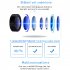 VR Glasses Smart Virtual Reality Glasses Helmet 4k Movie Panoramic Lenses Compatible for IOS Android J20 x3