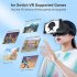 VR Headset 3D VR Glasses with Adjustable Head Strap Compatible for Switch Oled Game Consoles