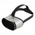 VR Headset Virtual Reality Goggles Headset With High Definition Lens 3D Game Video Experience For 4 6 7 Smart Phones Gray