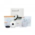VR360 Degree Panoramic Camera Wireless Monitor WIFI Network Remote HD Home Night Vision white AU Plug