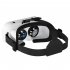 VRShinecon G11 VR Headset VR Goggles Headset With Adjustable High Definition Lens 3D Experience Compatible For Switch Game Console Blue and white