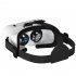 VRShinecon G11 VR Headset VR Goggles Headset With Adjustable High Definition Lens 3D Experience Compatible For Switch Game Console Blue and white