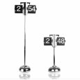Adjustable Height Flip Down Retro Clock