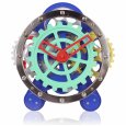 Visible Dual Gear Gadget Clock