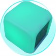 Color Changing Cube LED Alarm Clock + Date + Temperature - 10pcs