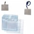 Vaccination Card Protector 4x3 Inches Immunization Record Vaccine Cards Cover Holder Clear Plastic Sleeve 8 sets Rope Sleeve