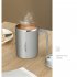 Vacuum Insulated Coffee Mug 500ml Large Capacity Anti scalding Double Wall 304 Stainless Steel Straw Cup With Lid white