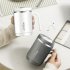 Vacuum Insulated Coffee Mug 500ml Large Capacity Anti scalding Double Wall 304 Stainless Steel Straw Cup With Lid white