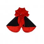 Vampire Cape Cloak Halloween Costumes Outfit 29-35cm Neck Circumference Pet Dress Up Party Props Accessories
