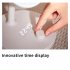 Vanity Mirror With Lights  1X 10X Magnifying Vanity Mirror  Smart Touch Control 3 Colors Dimmable Mirror 10inch Round Mirror With Stable Time Display Base  For 