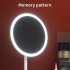 Vanity Mirror With Lights  1X 10X Magnifying Vanity Mirror  Smart Touch Control 3 Colors Dimmable Mirror 10inch Round Mirror With Stable Time Display Base  For 