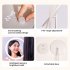 Vanity Mirror With Lights  1X 10X Magnifying Vanity Mirror  Smart Touch Control 3 Colors Dimmable Mirror 10inch Round Mirror With Stable Time Display Base  For 