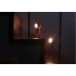 Variety of Sound and Light Control Night Light USB Charging LED 360    Rotating Bedroom with Sleeping Lamp Dark orange